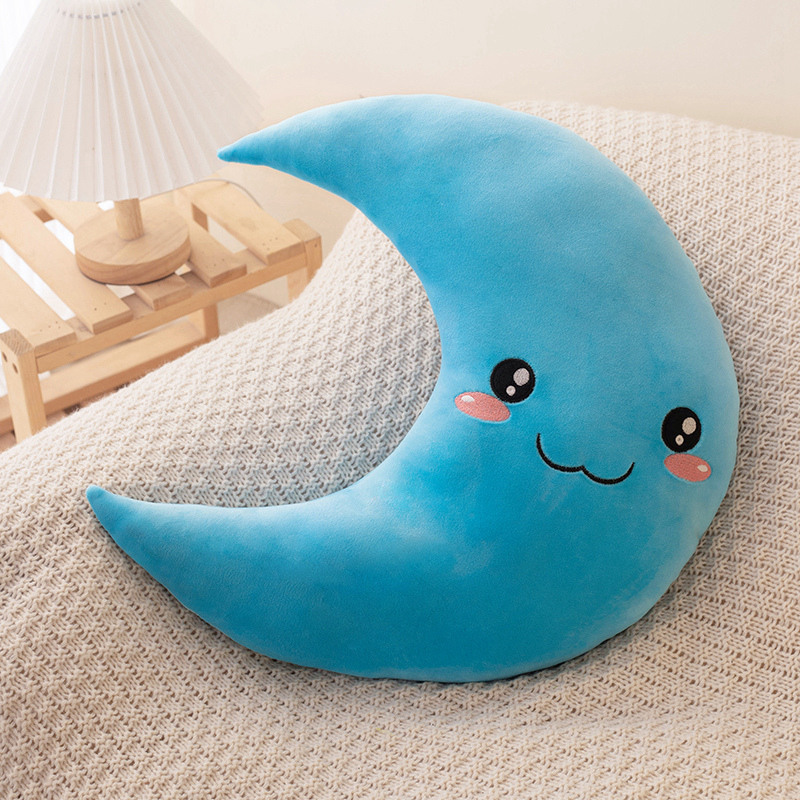 Sleepy Crescent Moon Plush