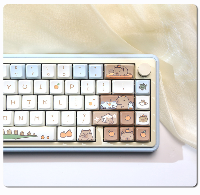 Title 4, High-level Capybara Mechanical Keyboard Keycaps