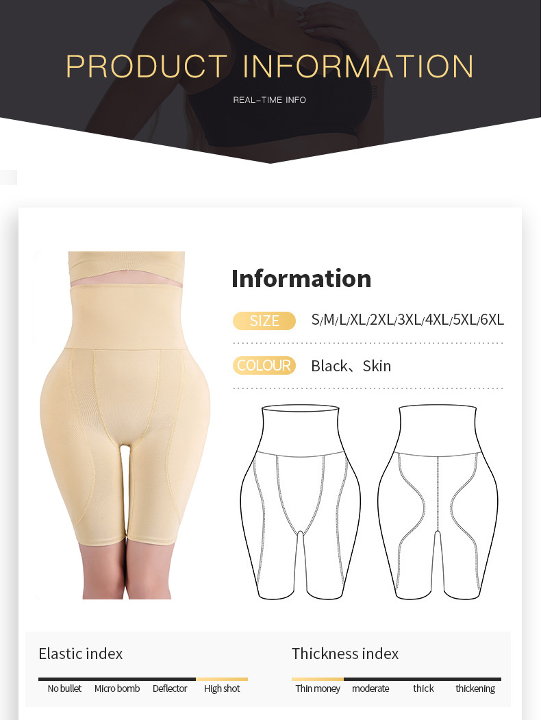 Title 18, Shapewear High Waist Slip voor Vrouwen, Vetverb...