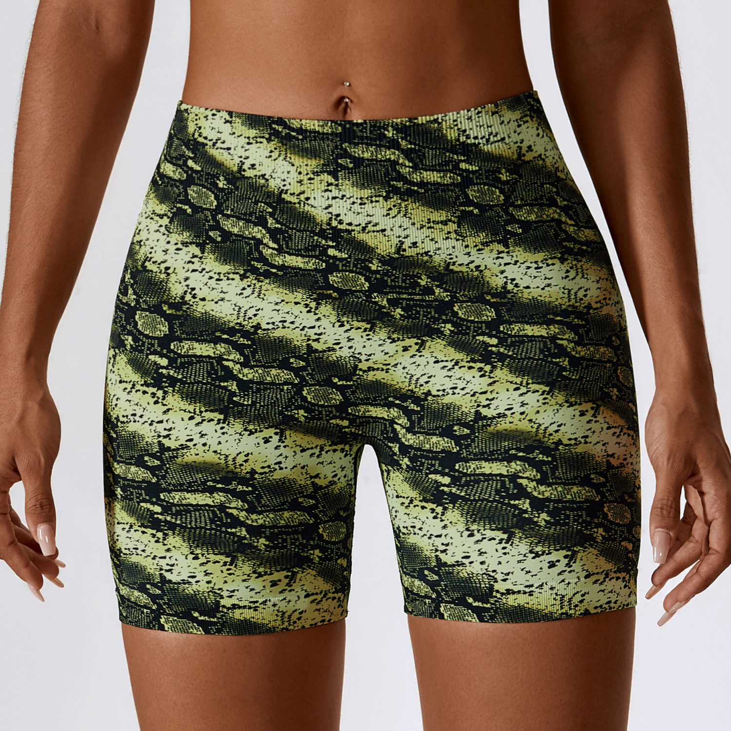 Green Snake Print