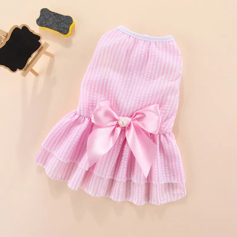 Pet-friendly Striped Fresh-layered Cake Skirt