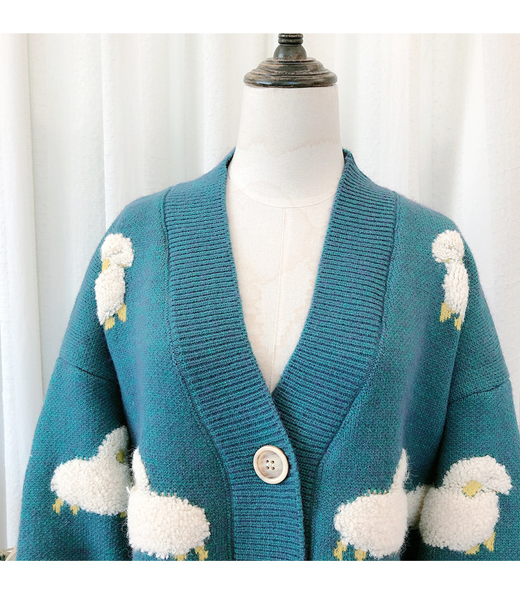 Idle Style Student Versatile Online Celebrity Sweater Coat