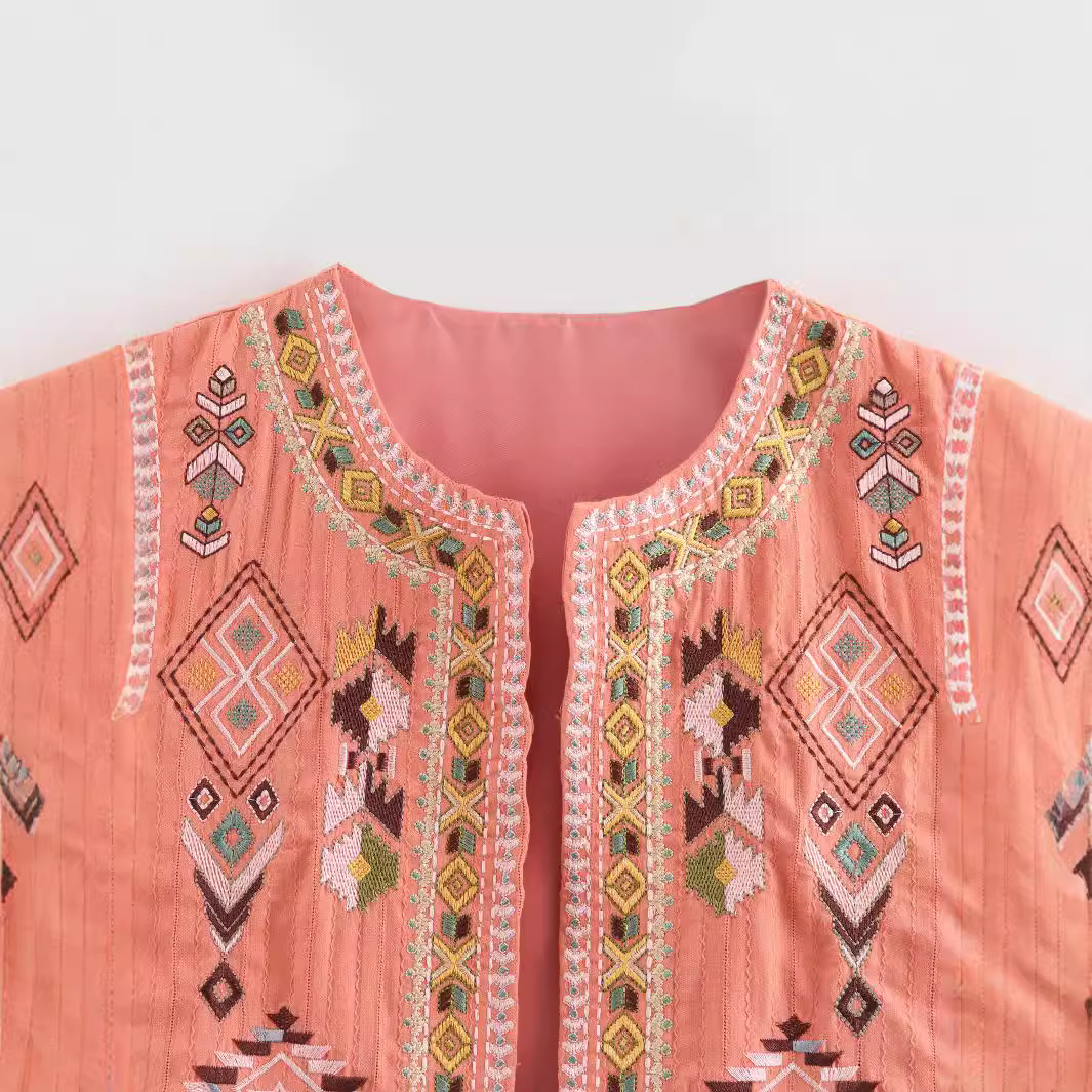 European And American Style Cotton Linen Vest