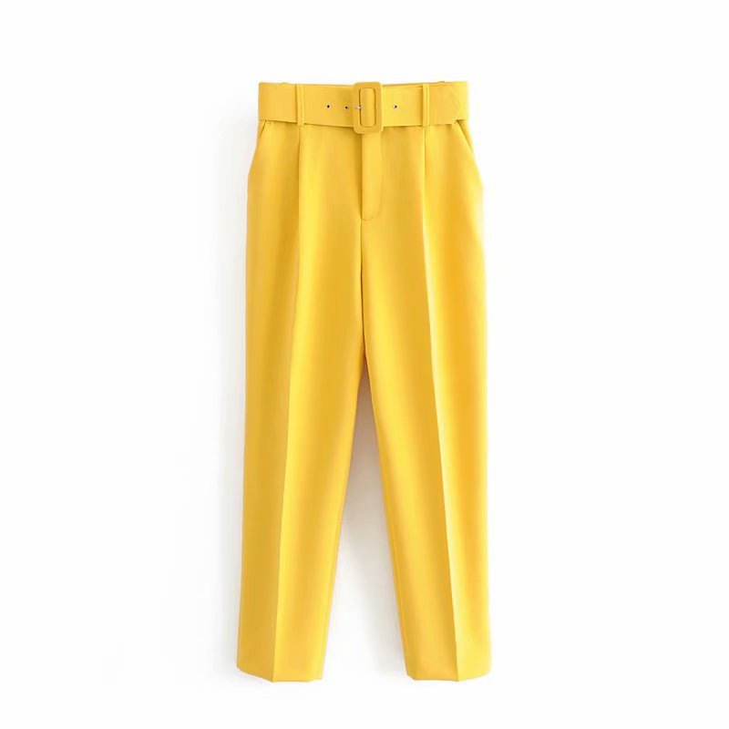 Title 29, Multicolor pleated harem pants with solid color...