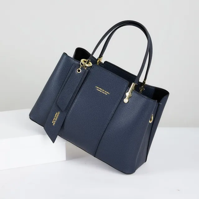 Women's Generous One shoulder Crossbody Printing Large Capacity Bag Blue - Shop at LoveMi