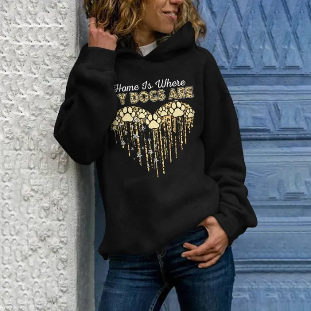 New Animal Print Hooded Women's Sweater Shk9N220811R 2Xl - Shop at LoveMi