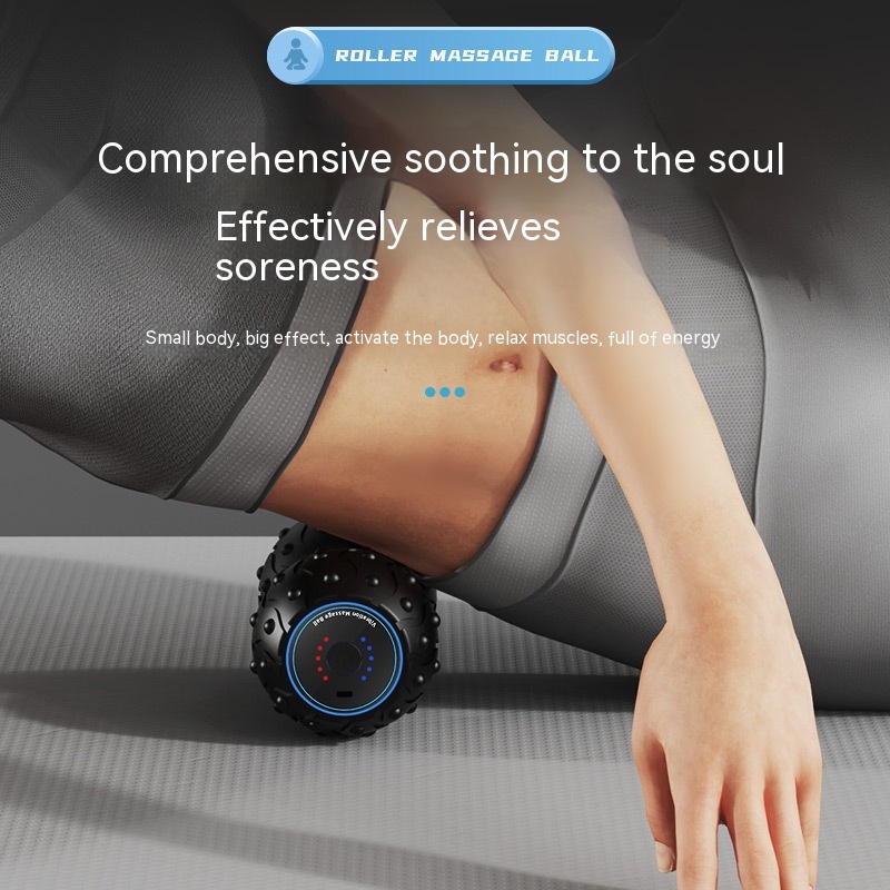 Peanut Massage Ball Shoulder And Neck Muscle Running Relaxation Massage Ball Foot Leg Fitness 4