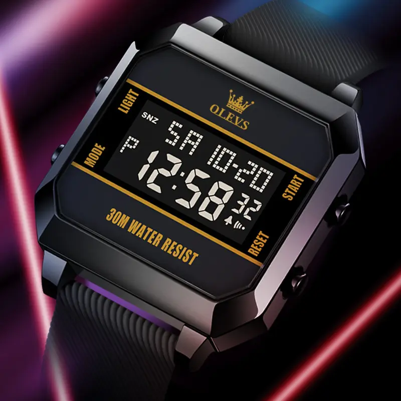 Electronic Watch Multifunctional Children Men's