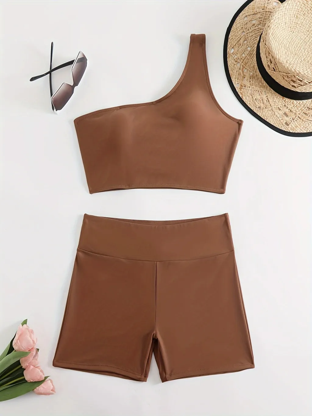 Sexy Bikini Shoulder Backless Swimsuit