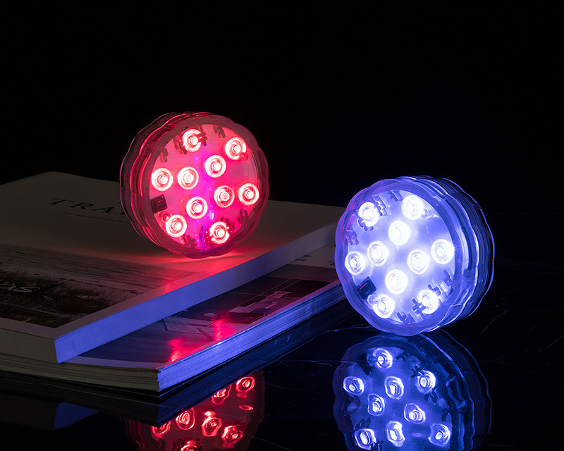 Colorful Underwater Lights Waterproof Aquarium detail photo 2