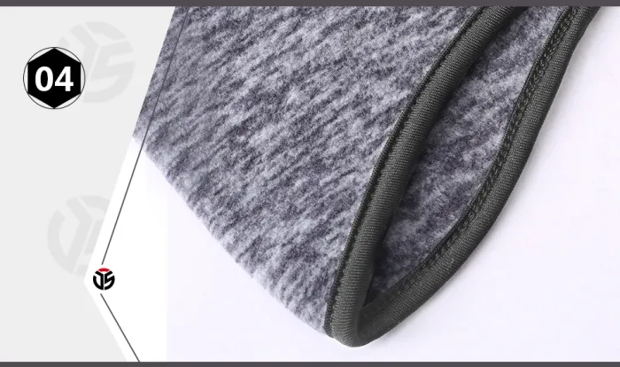 Ponytail Ear Warmer Headband, Fleece Winter Ear Muff Band for Running and Skiing - detail photo 11