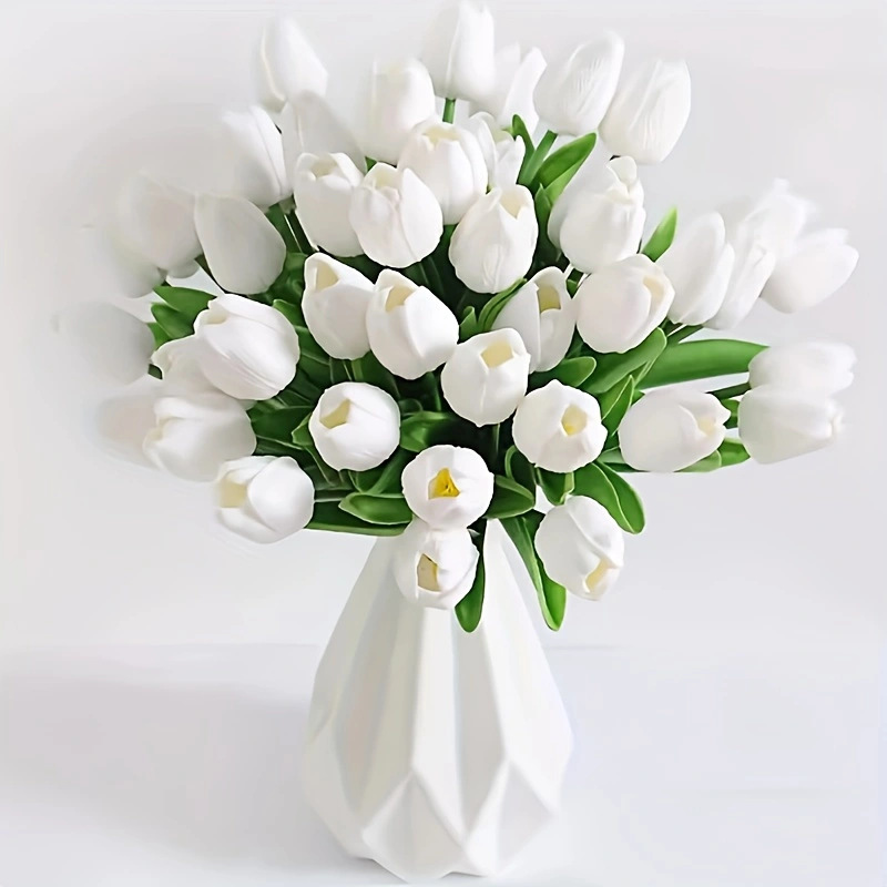Home-style Hotel Wedding Photography Props Artificial Tulips