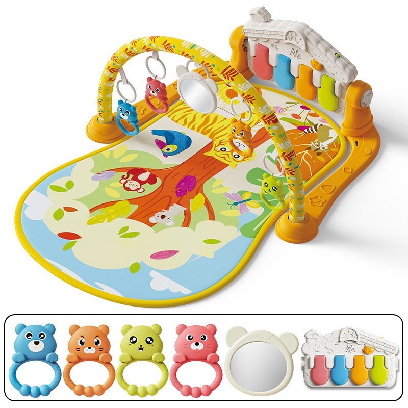 Baby Foot Piano Play Mat Early Education Musical Rattle — foto 11