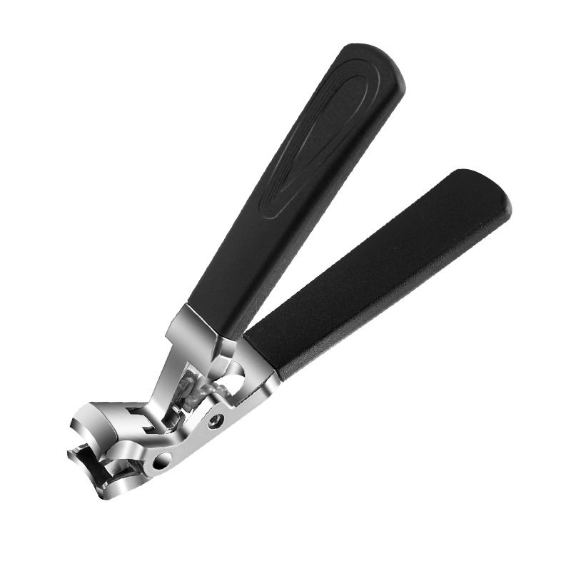 Modern Curved-head Stainless Steel Long-handled Nail Clippers