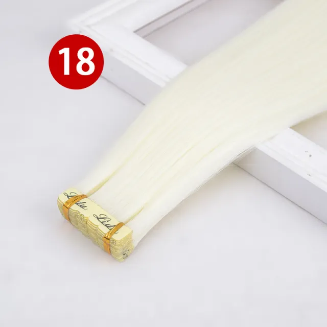 Seamless Hair Extension Highlight Color Hair Extension 18 Colors 1 Piece - Shop at LoveMi