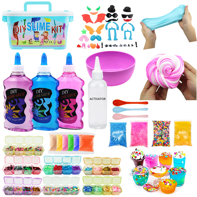 DIY Colored Clay And Crystal Mud Set — foto 3