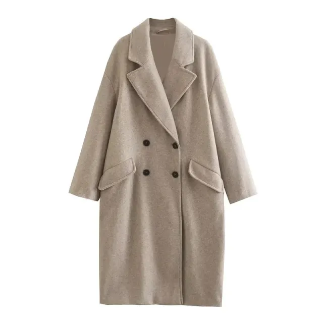 New European And American Women's Coat Khaki - Shop at LoveMi