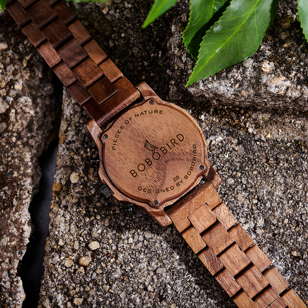 Vintage Wooden Watch For Young Men 5