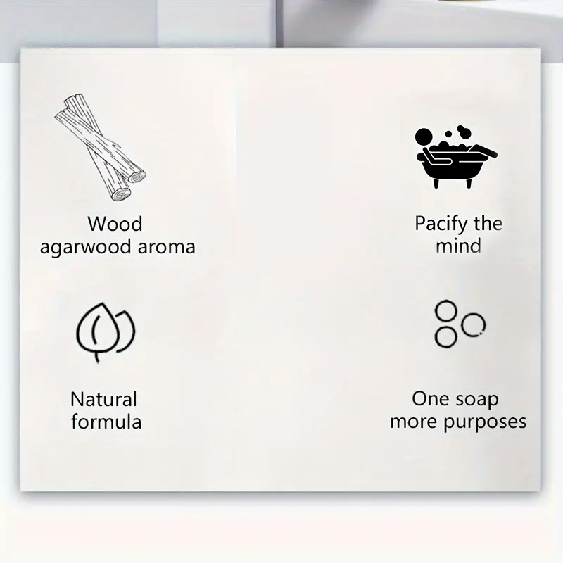 Agarwood Body Cleaning Bath Soap