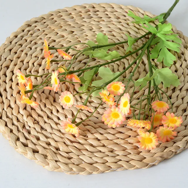 Simple And Creative Home Soft Decoration Simulation Flowers Orange - Shop at LoveMi