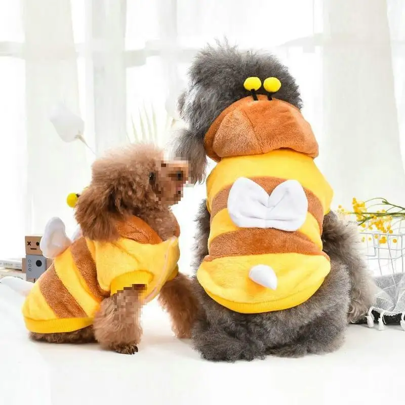 Cat Autumn And Winter Warm Bee Pet
