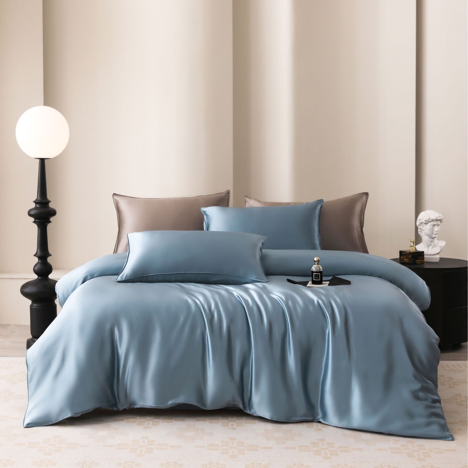 22-momme Silk Four-piece Set Silk Light Luxury thumbnail 7