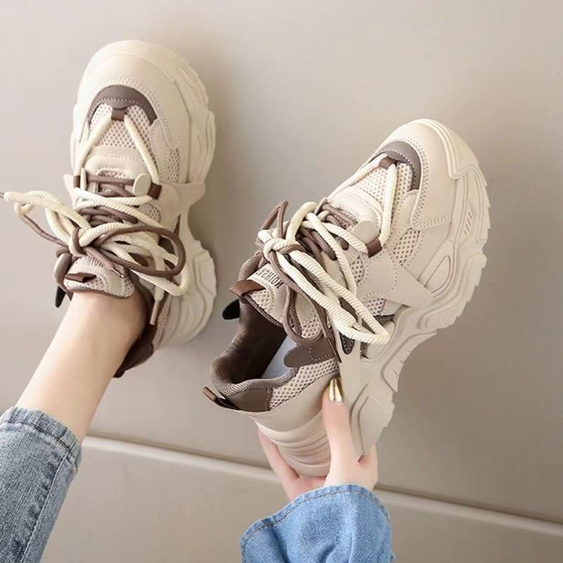 Double-layer Mesh Breathable Dad Shoes