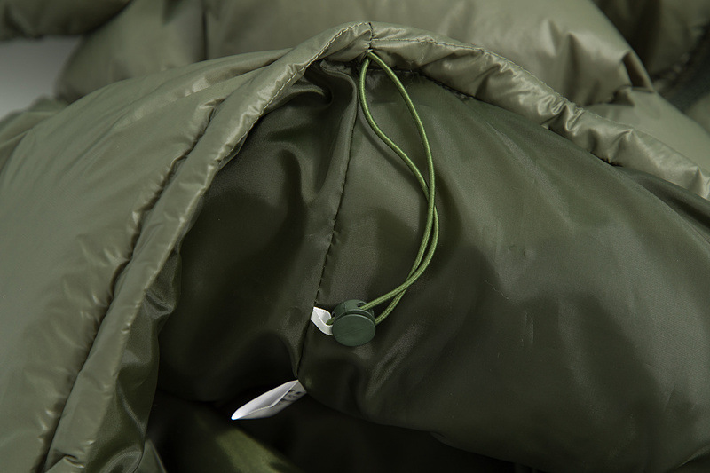 Letter Printed Casual Bread Coat