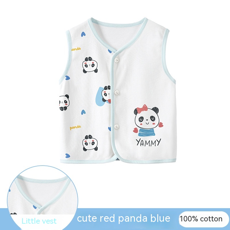 Cute Panda Blue