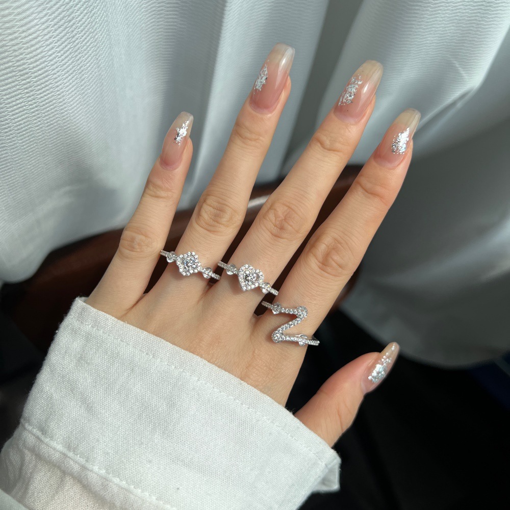 European And American Hot S925 Sterling Silver Ring For Women