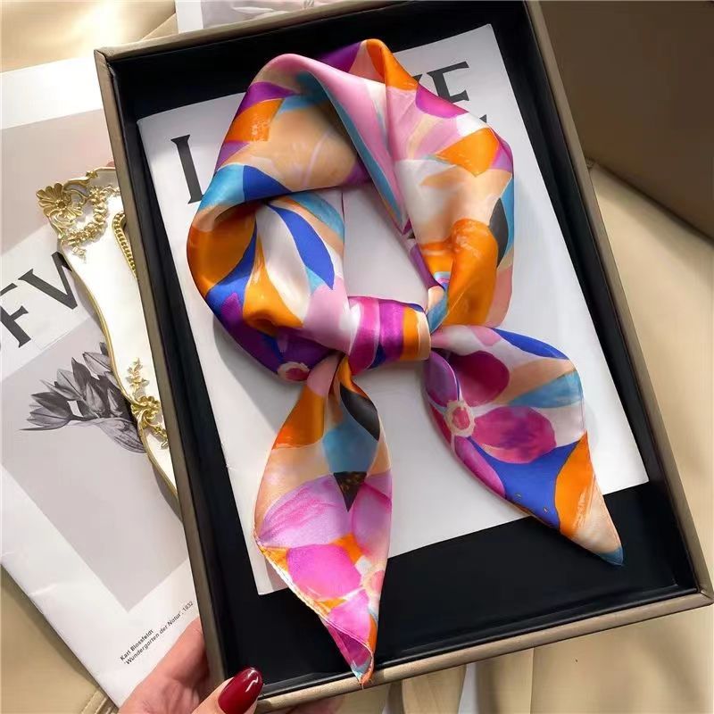Women's High-end Thin Square Scarf - Image 6