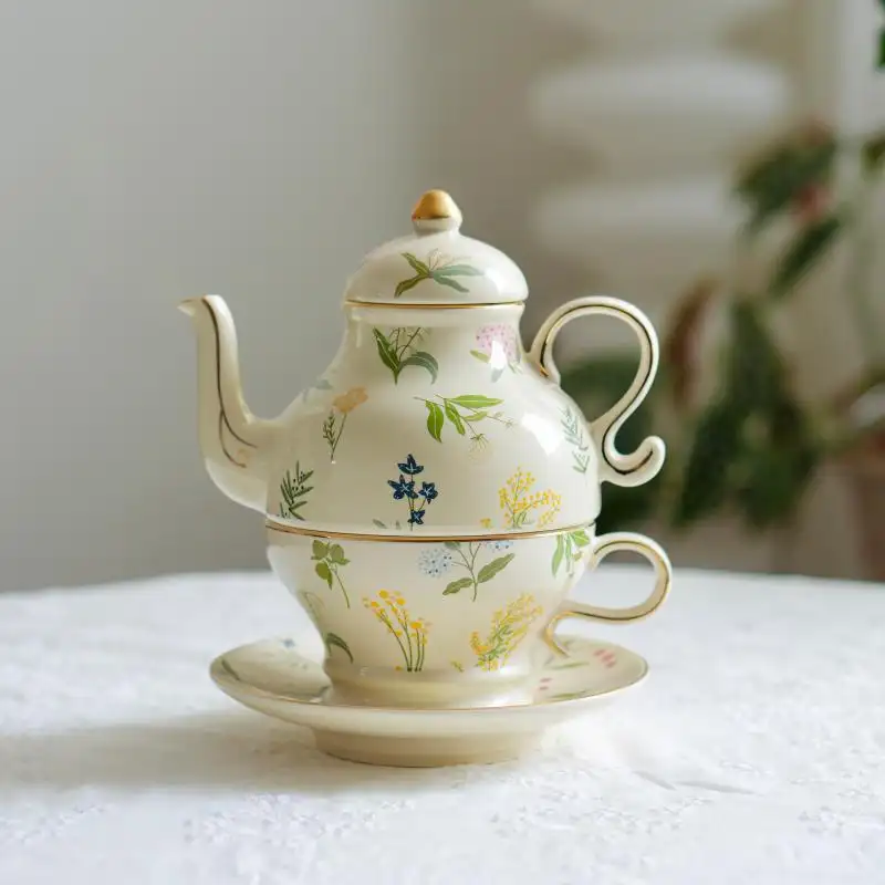 Household Gift Ceramic Teapot Set
