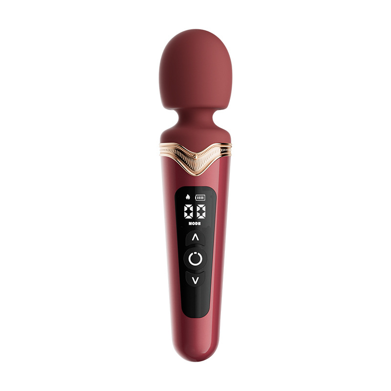 Powerful Shock Big Head AV Stick Women's Toy Multi-frequency Instant Climax Masturbation Device 5