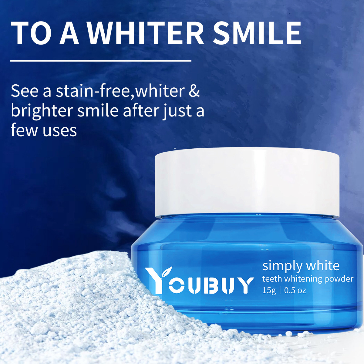 Title 1, YOUBUY Teeth Whitening Brightening Powder Reduc...