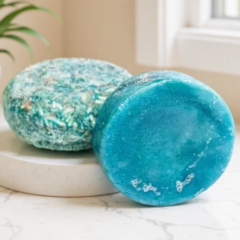 Amino Acid Blueberry Herbal Essential Oil Shampoo Bar