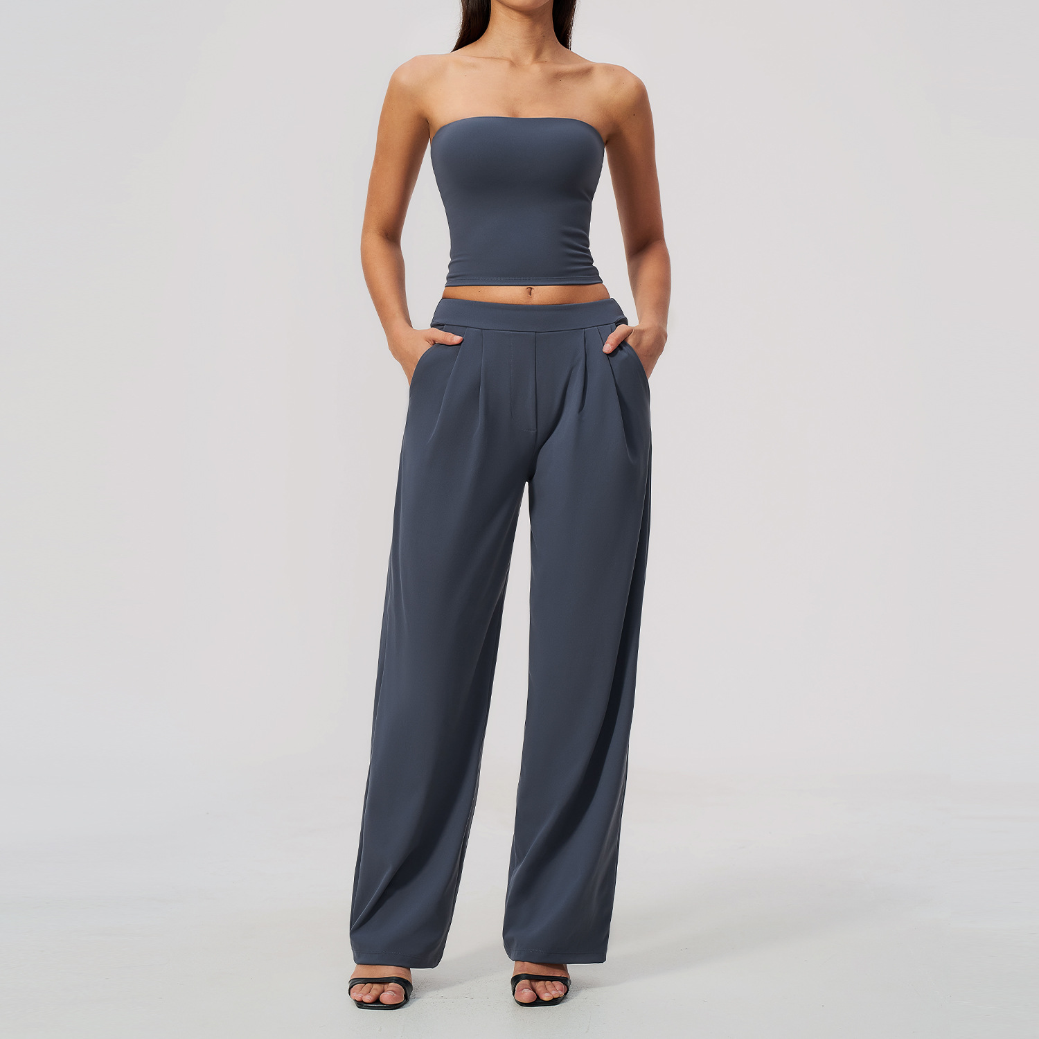 Breathable Quick Drying High Waisted New Yoga Suit Set