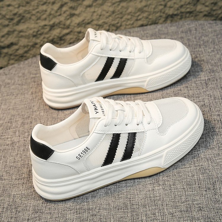 Mesh White Sneakers Womens Shoes 2024 Springsummer New Style