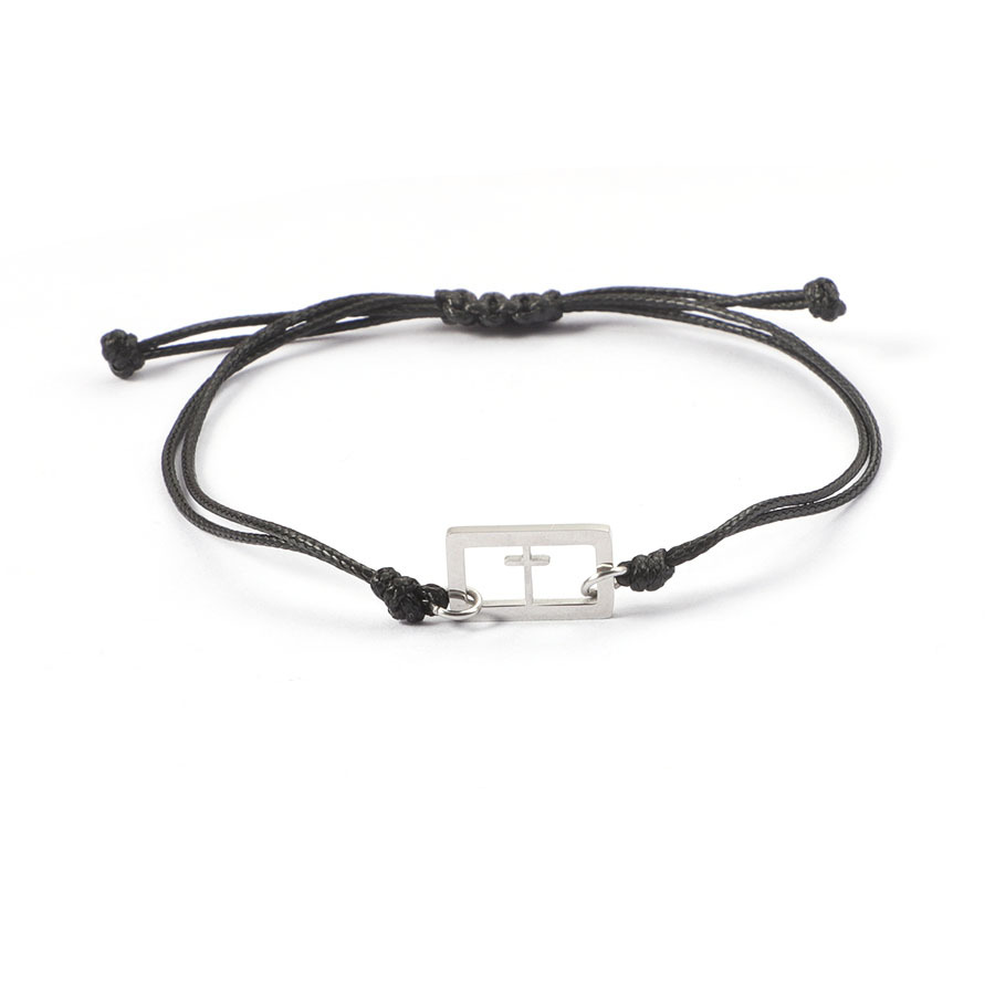 Simple Hollow Square Butterfly Dog's Paw Woven Bracelet