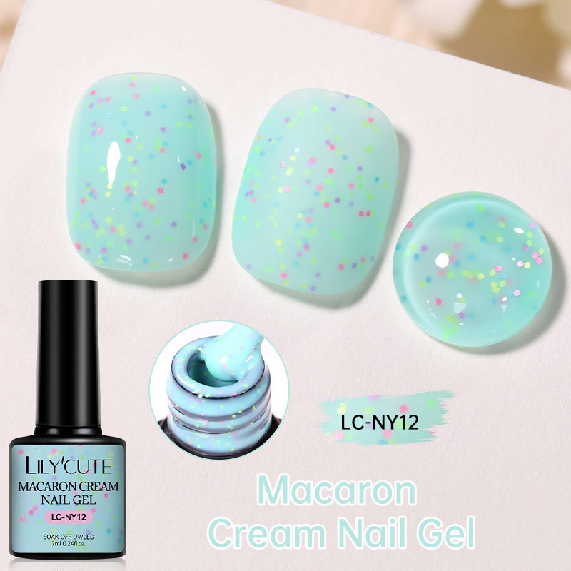 Creamy Eggshell Gel Nail Polish 5