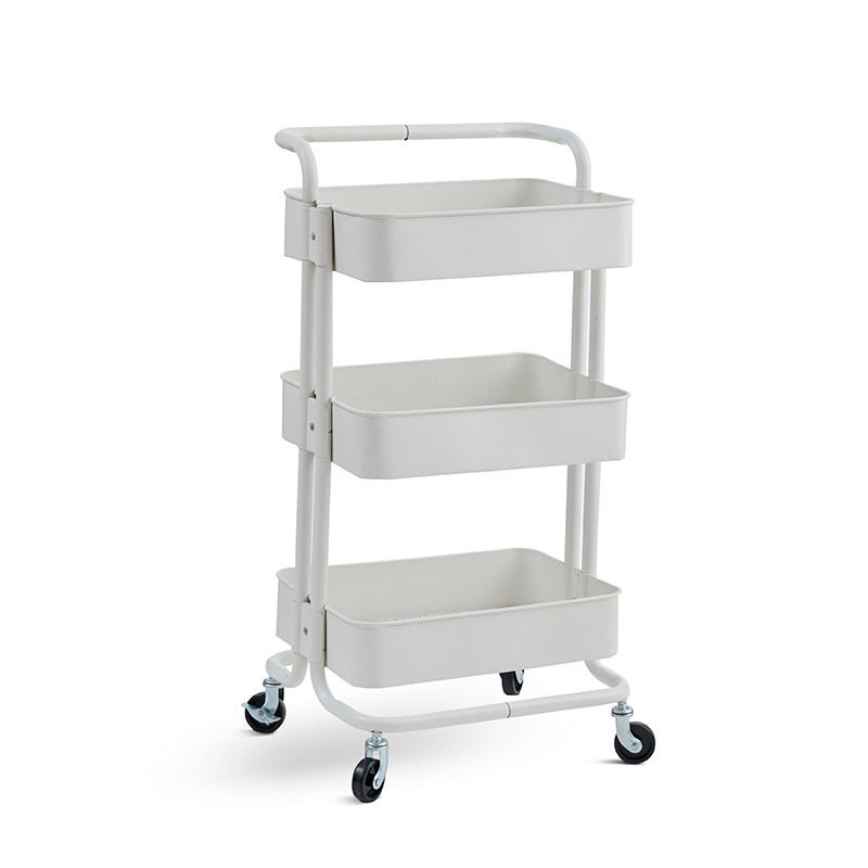 Carbon Steel Household Movable Storage Trolley