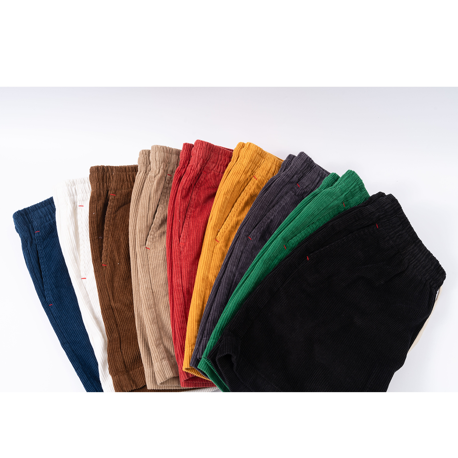 Men Fashionable Casual Cotton Corduroy Shorts