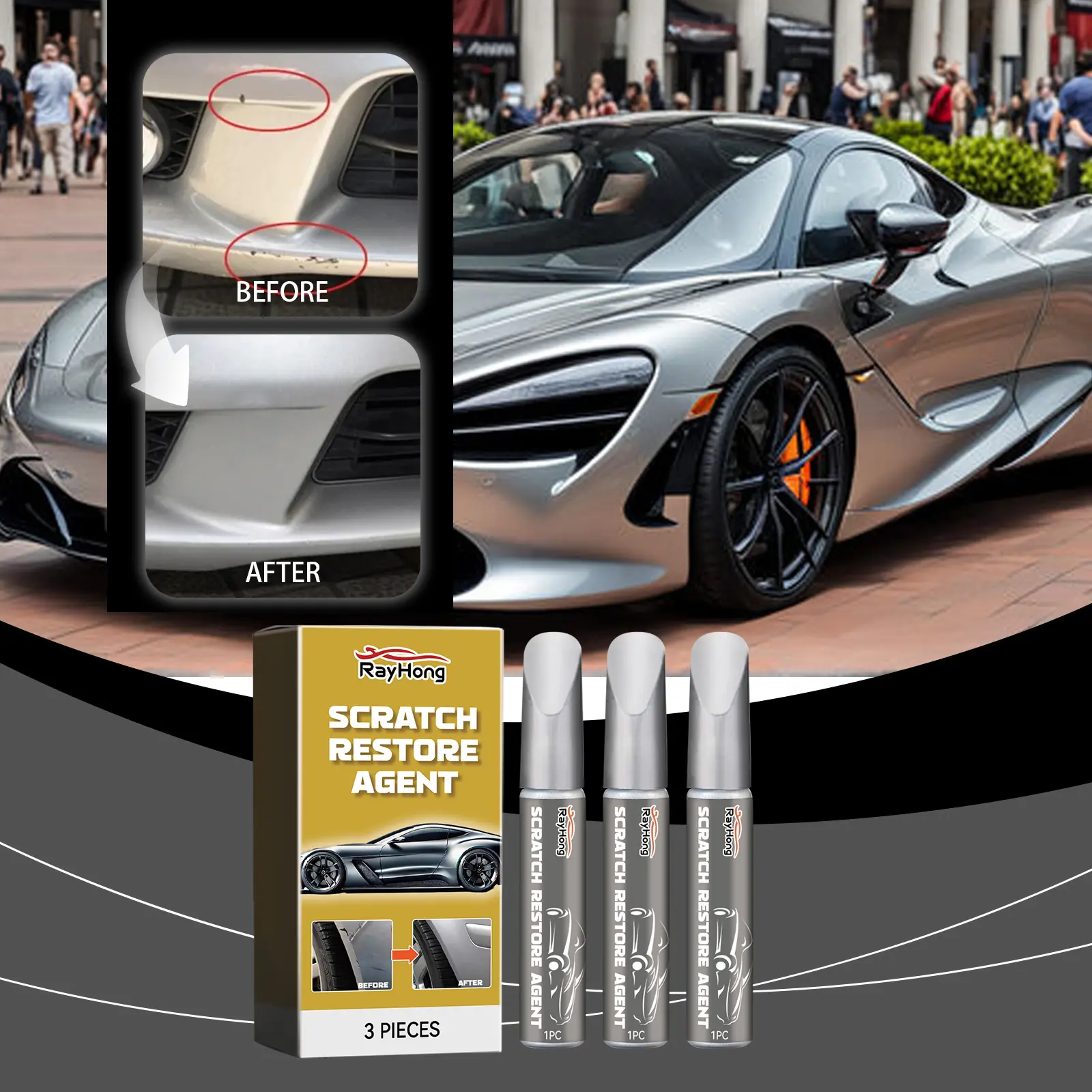 Car Scratch Removal Cleaning Repair And Touch-Up