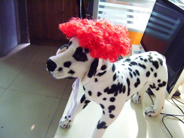 Fashion Pet Clothing Accessories Dog Head Ornament Red - Shop at LoveMi