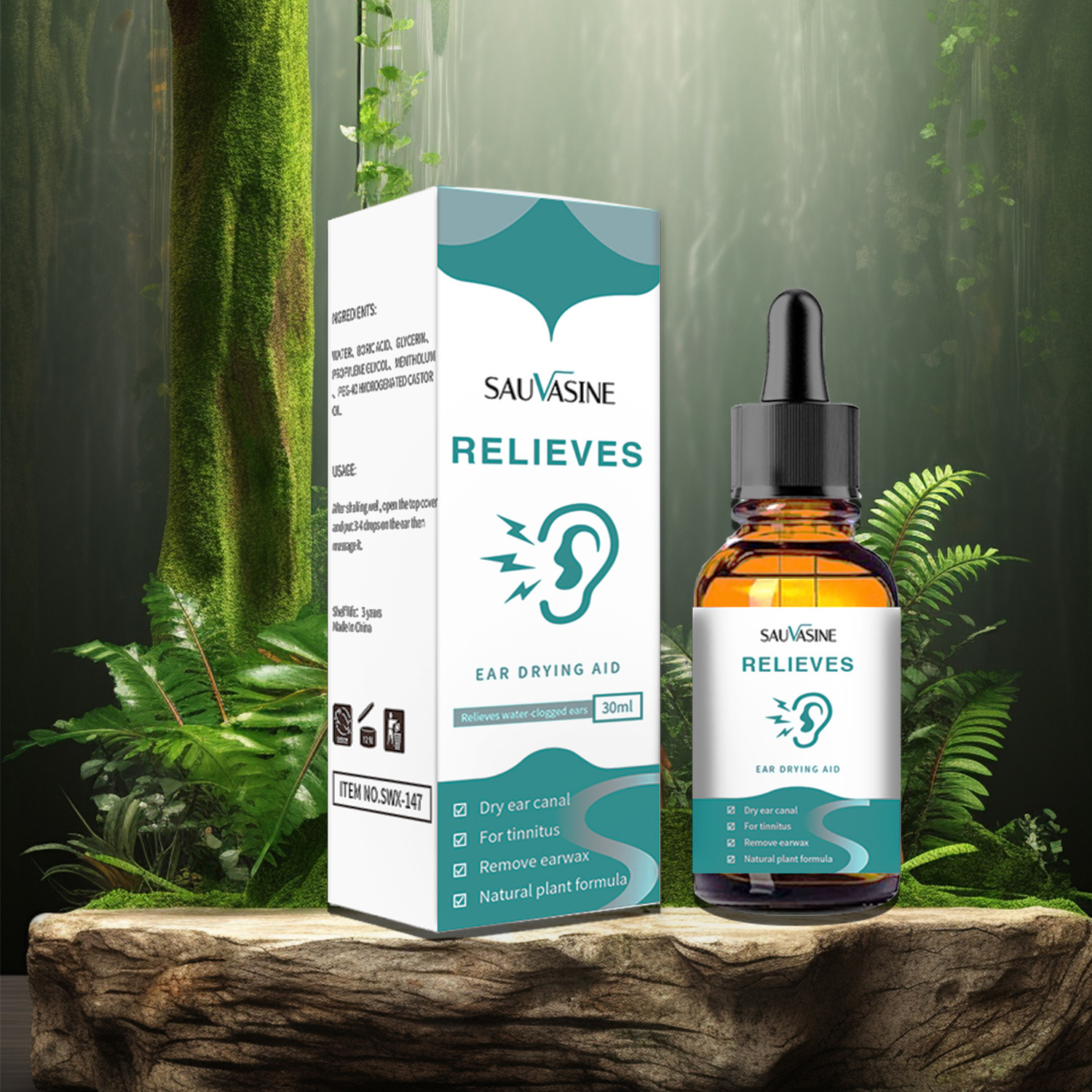 Ear Cleaning Solution 30ml Dredge Meatus Acusticus