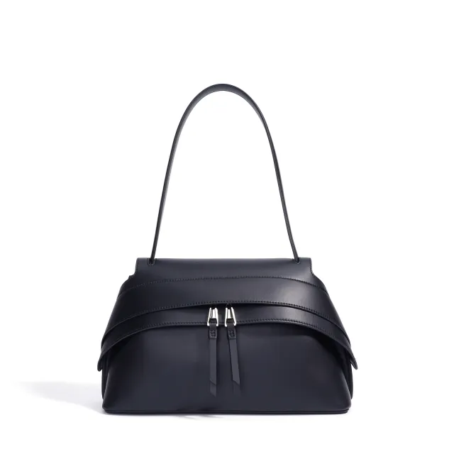 Design Handbag Versatile Travel Saddle Crossbody Bag Black - Shop at LoveMi