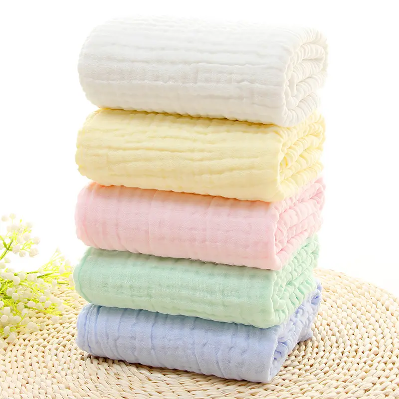 Simple Printing Creative 6-layer Gauze Baby's Bath