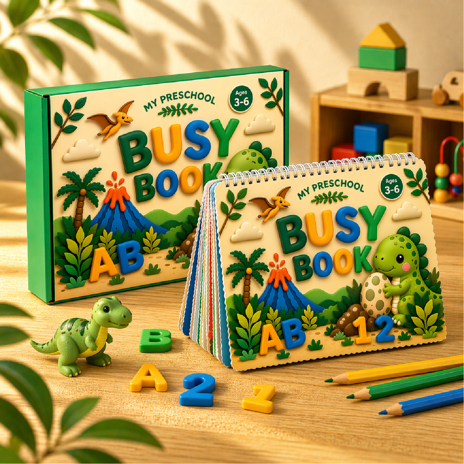 No-Cutting Childrens Handmade Educational Puzzle Toy