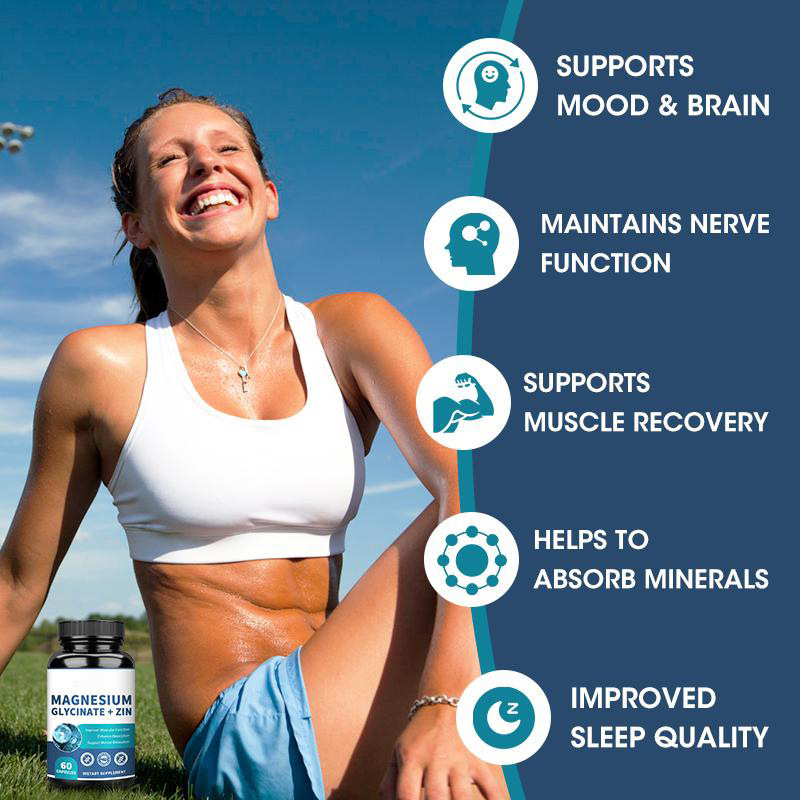 Best-selling 60-count Magnesium Glycinate Capsules