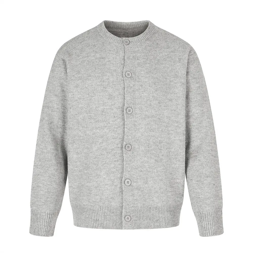Cardigan Sweater Mens Loose-fit Casual Knitwear Coat