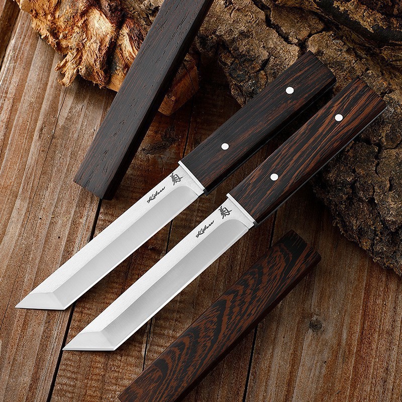 Title 2, Outdoor Knife Self-defense High Hardness D2 Ste...